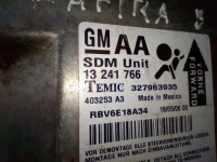 фото thumb №3, Opel zafira b модуль датчик подушка безопасности 13241766