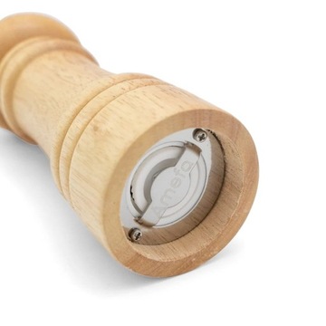AMEFA GRINDER 2 MŁYNKI DREWNIANE CERAMICZNE RĘCZNE SOLI PIEPRZU ZESTAW 15cm