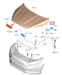фото thumb №9, Петля капот правый focus mk3 kuga mk2 escape usa
