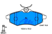 фото thumb №1, Ate тормозные колодки тормозные citroen c2 1.4 16v jm_