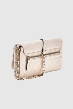GUESS Бежевая сумка с функцией кошелька Assia Mini