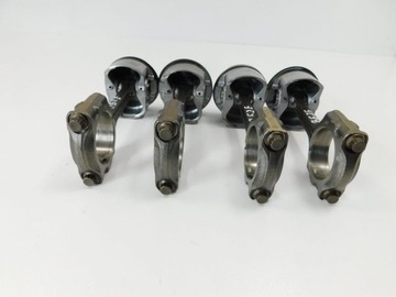 фото thumb №8, 4 поршні шатуни mazda 3 bk 1.6 16v набір b6-ze kpl поршень шатун