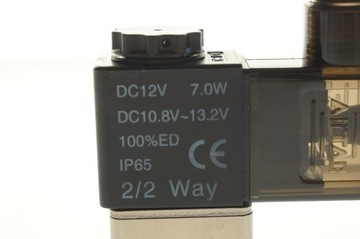 ЭЛЕКТРОМАГНИТНЫЙ КЛАПАН AIRTAC 2V025-08 2/2 -1/4- 12 В постоянного тока