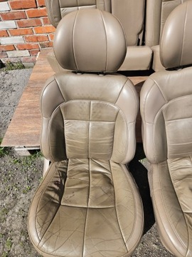 фото thumb №3, Jeep grand cherokee wj 99-04 сидіння комплект бежевий