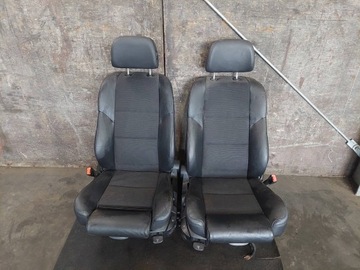 фото thumb №8, Сиденья комплект левый правый диван зад + обшивки ролеты bmw e61 520d