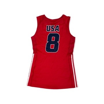 Красная футболка Adidas VOLLEYBALL M USA 8