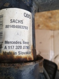 фото thumb №9, Mercedes cla w117 амортизаторна стійка поворотний кулак лівий перед важіль