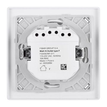 FIBARO Walli Gniazdko N Outlet type F FGWSONF-011