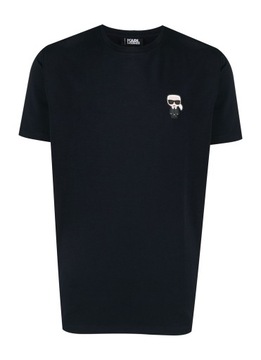 granatowa koszulka meska karl lagerfeld tshirt meski bawelniany r.XL