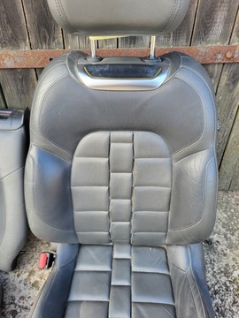 фото thumb №11, Сидіння шкіра чорна комплект диван citroen ds5 11-15 підігрів електричні