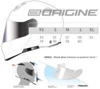 Шлем ORIGINE DELTA BASIC SOLID черный матовый S