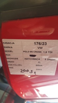 фото thumb №10, Vw polo iv 9n cross дверь tl