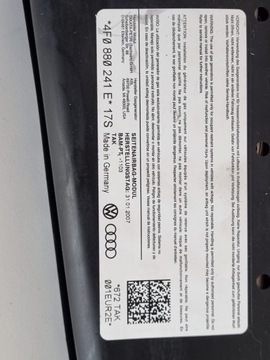 фото thumb №5, Подушка бокова ліва сидіння водія audi a6 c6