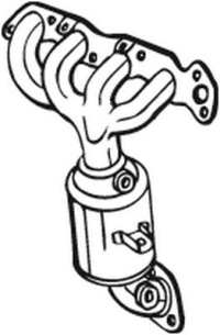 фото thumb №2, Каталізатор 090-239 bosal opel suzuki agila splash