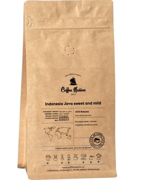 COFFEE NATION JAVA ИНДОНЕЗИЯ КОФЕ В ЗЕРНАХ 1 КГ