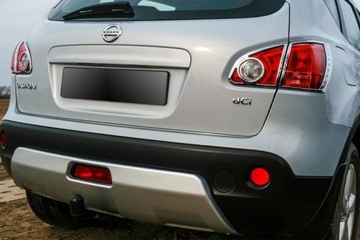 ЮБКА ЗАДНЕГО БАМПЕРА NISSAN QASHQAI I 2007-14