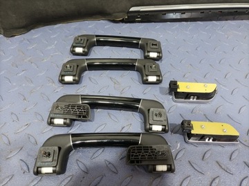 фото thumb №9, Audi a8 d4 длинный потолок козырьки ручки алькантара