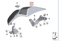фото thumb №12, Bmw k61 k 1600 bagger 0f51 захист динаміка заднього правого 46548358698