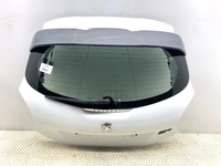 фото thumb №1, Кришка багажника задня peugeot 208 i хетчбек лак білий banquise