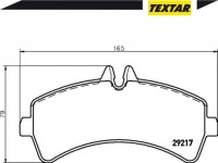Тормозные колодки тормозные mercedes задний  sprinter 06- textar Доставка, фото thumb