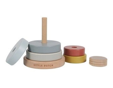 Little Dutch Pure & Nature ДЕРЕВЯННАЯ ПИРАМИДА