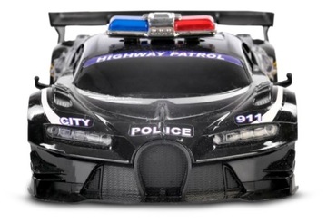 Гоночный автомобиль отдаленно управляемый полицейский RC