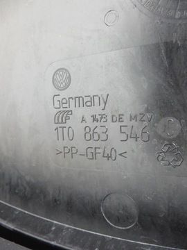 фото thumb №2, Плита пол бардачок багажника зад vw touran i 1 1t0 03-10 1t0863546c x