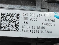 фото thumb №7, Audi a8 s8 d4 4h 2011 кнопка запалювання старт / сплав