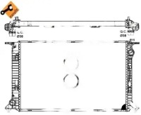 Купити Радіатор води 53064 nrf, фото thumb