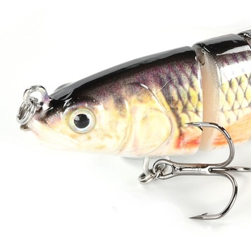 Воблер PIKE ZANDER Broken 8 шт. F144 СЕРЕБРЯНЫЙ