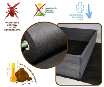 Грядка смотровая, овощной ящик, огород, 120х100 ЭКО