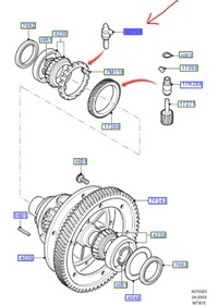 фото thumb №1, Датчик скорости транспортного средства ford transit connect 02-
