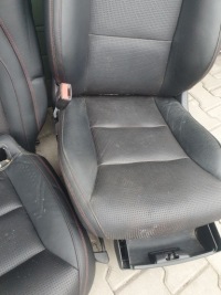 фото thumb №12, Салон середина сидіння заднє сидіння шкіра amg w176 a176