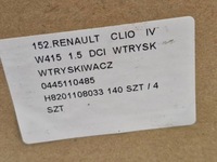 фото thumb №7, Renault clio 4 iv w415 1.5 dci інжектор форсунка пального
