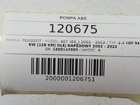 фото thumb №8, Насос тормозная abs peugeot 807 2.2 hdi 1400142880