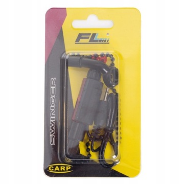 ZESTAW WĘDKARSKI 2X SYGNALIZATOR BRAŃ GRUNT LINIA 8LED + 2X HANGER LEAD