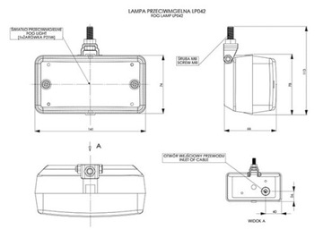 ПРОТИВОТУМАННАЯ ФАРА FIAT 126P 125P LP-042