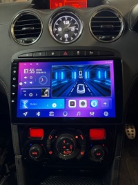 Купити Дисплей сенсорний радіо екран панель navi peugeot rcz 308 t7, фото thumb