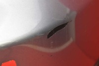 фото thumb №10, Бампер задняя задний серо-синий honda crv 3 iii 06-09