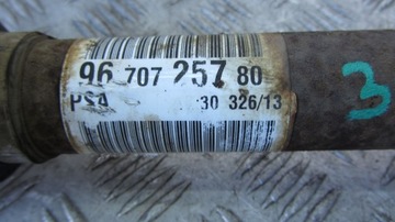 фото thumb №6, Peugeot 308 ii 1.6 піввісь ліва перед 9670725780 13-