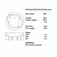 фото thumb №1, Iap quality parts 101-16080 поршень