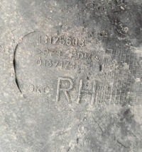 Повний підкрилок правий перед opel astra h iii 13125603 13125605 Зі Шроту, фото thumb