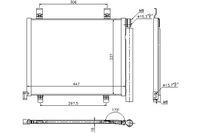 фото thumb №15, Конденсатор кондиционера seat mii kf1 11- , skoda citigo 11- , vw up 11-