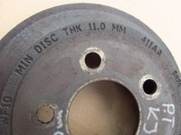 фото thumb №7, Cherokee liberty kj lift 2005-2008r 2.8 3.7 диск тормозная задняя комплект