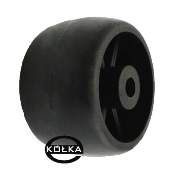 Koło meblowe fi.40mm tworzywowe DO PÓŁKI SZAFKI