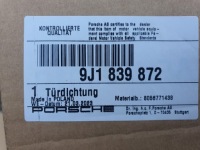 фото thumb №6, Porsche taycan прокладка дверь стекло правый задняя