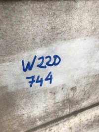 фото thumb №10, Бампер задняя pdc mercedes w220 744