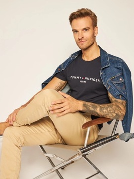 Мужская футболка Tommy Hilfiger EST 1985 мужская футболка, темно-синий