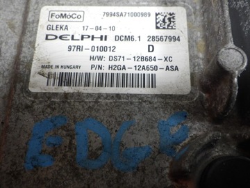 фото thumb №3, Компьютер двигателя ford mondeo mk5 ds7112b684xc