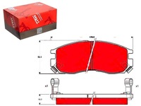 фото thumb №1, Тормозные колодки тормозные mitsubishi перед galant 92- 96- e